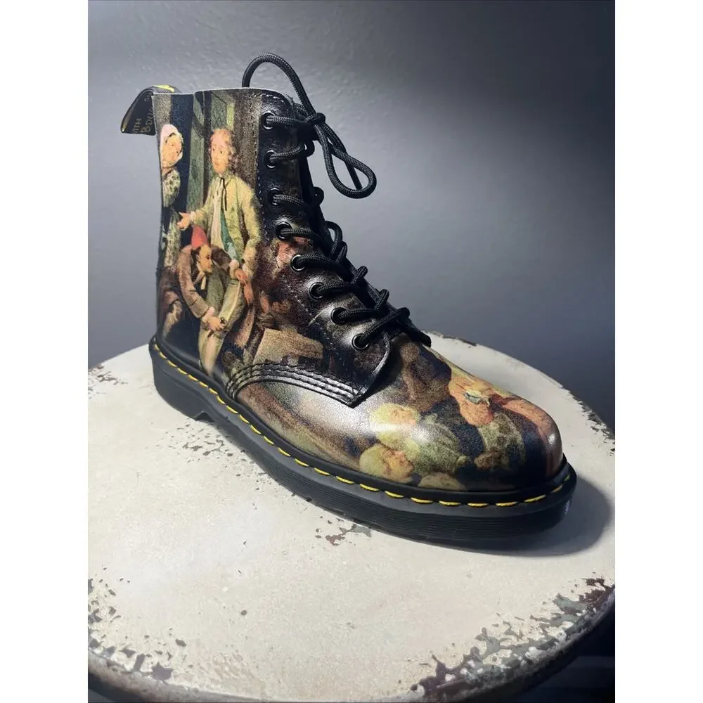 Dr. Martens Museum Collection Hogarth 1460 Pascal Lace Up Boots Men’s Size 10
